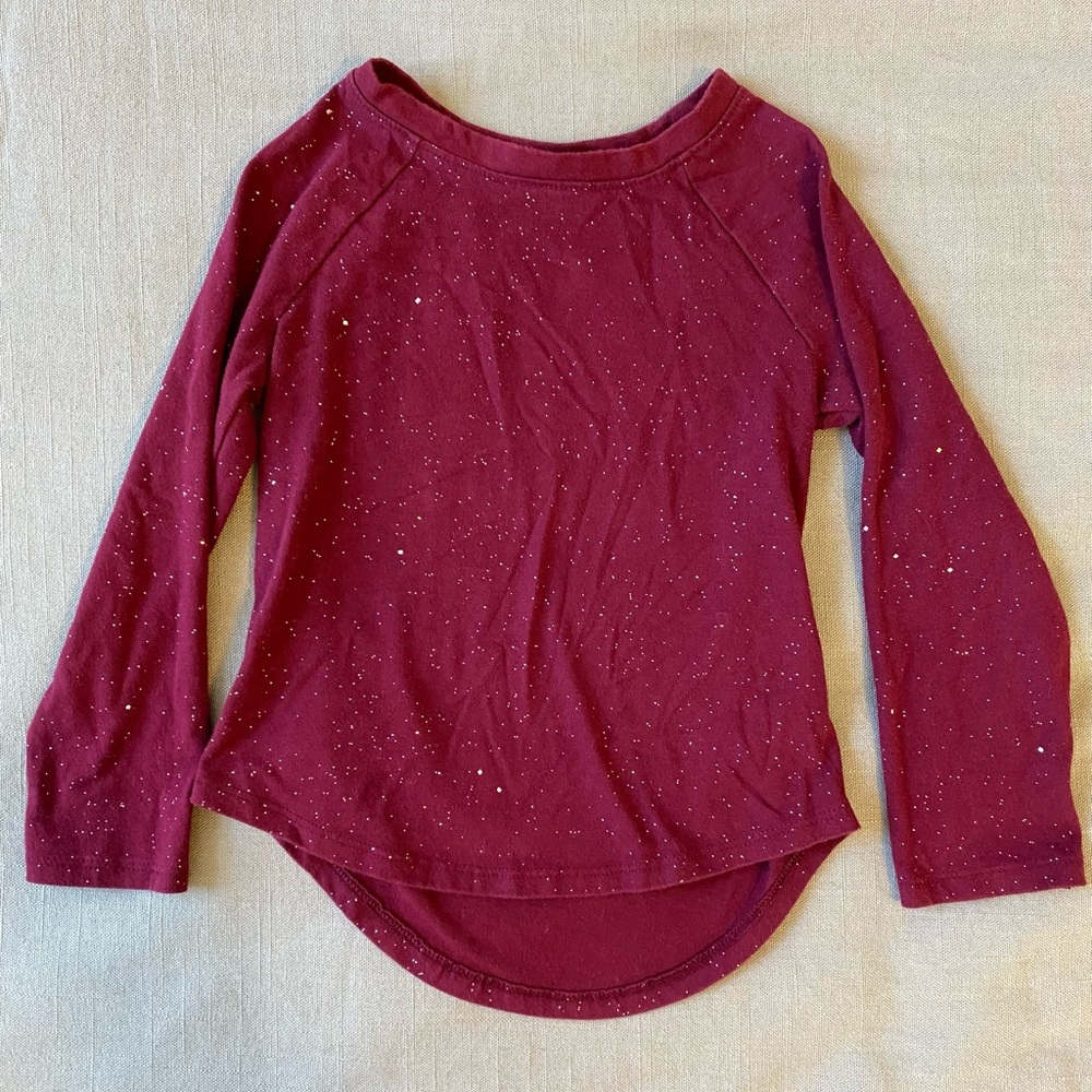 Girl’s Cat and Jack 4T Long Sleeve Shirt